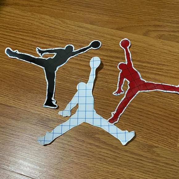 Jordan jumpman logo decal sticker size 6” - Picture 2 of 7